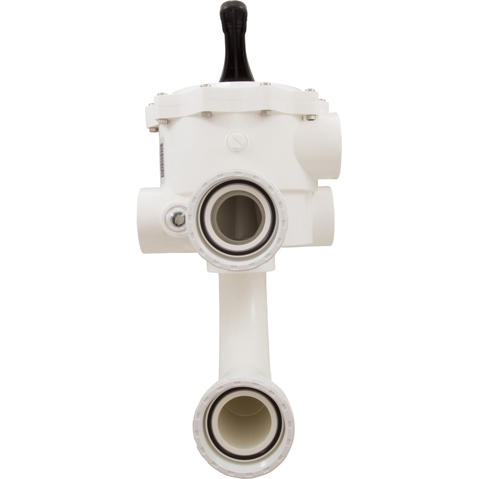 Multiport Valve, Pent System 3 DE, 2" ABS,w/Unions, 6 Pos