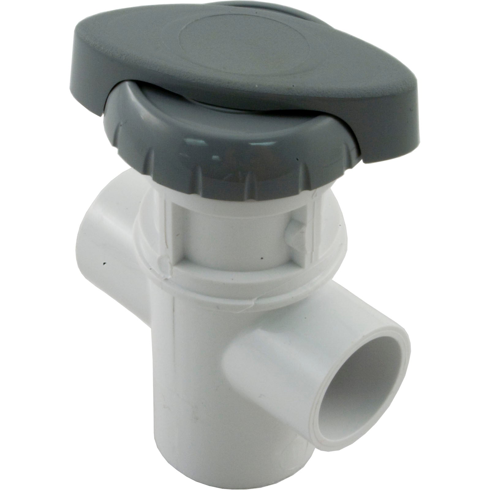 Diverter Valve, Hydro-Air/BWG Hydroflow, 3/4"s, 2 Port, Gray