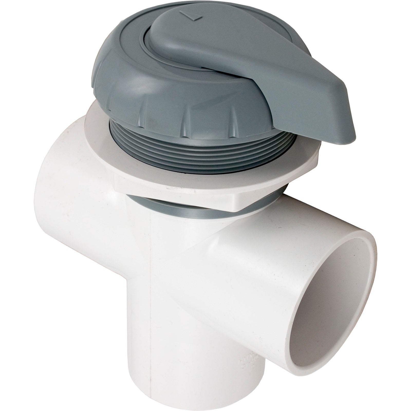Diverter Valve, Hydro-Air/BWG Hydroflow, 2"s, 2 Port, Gray