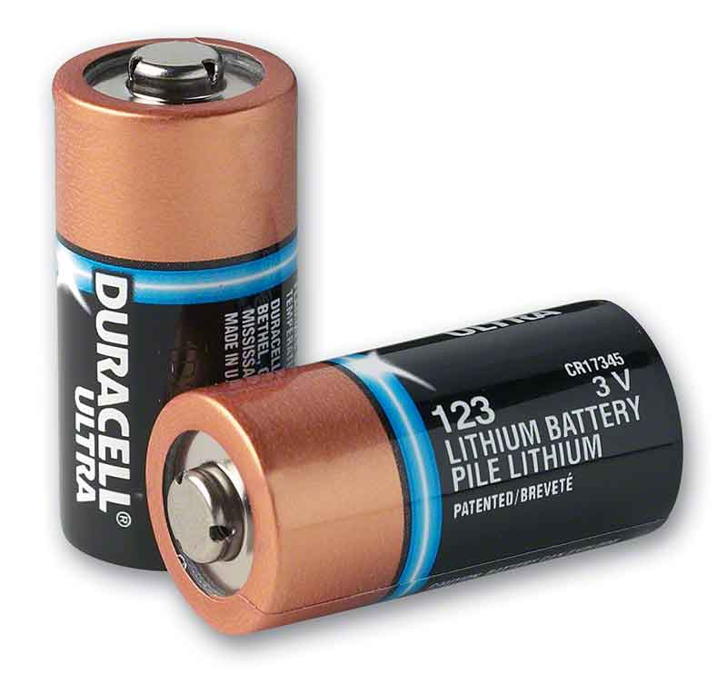 Zoll AED Type 123 Lithium Batteries - Pack of 10
