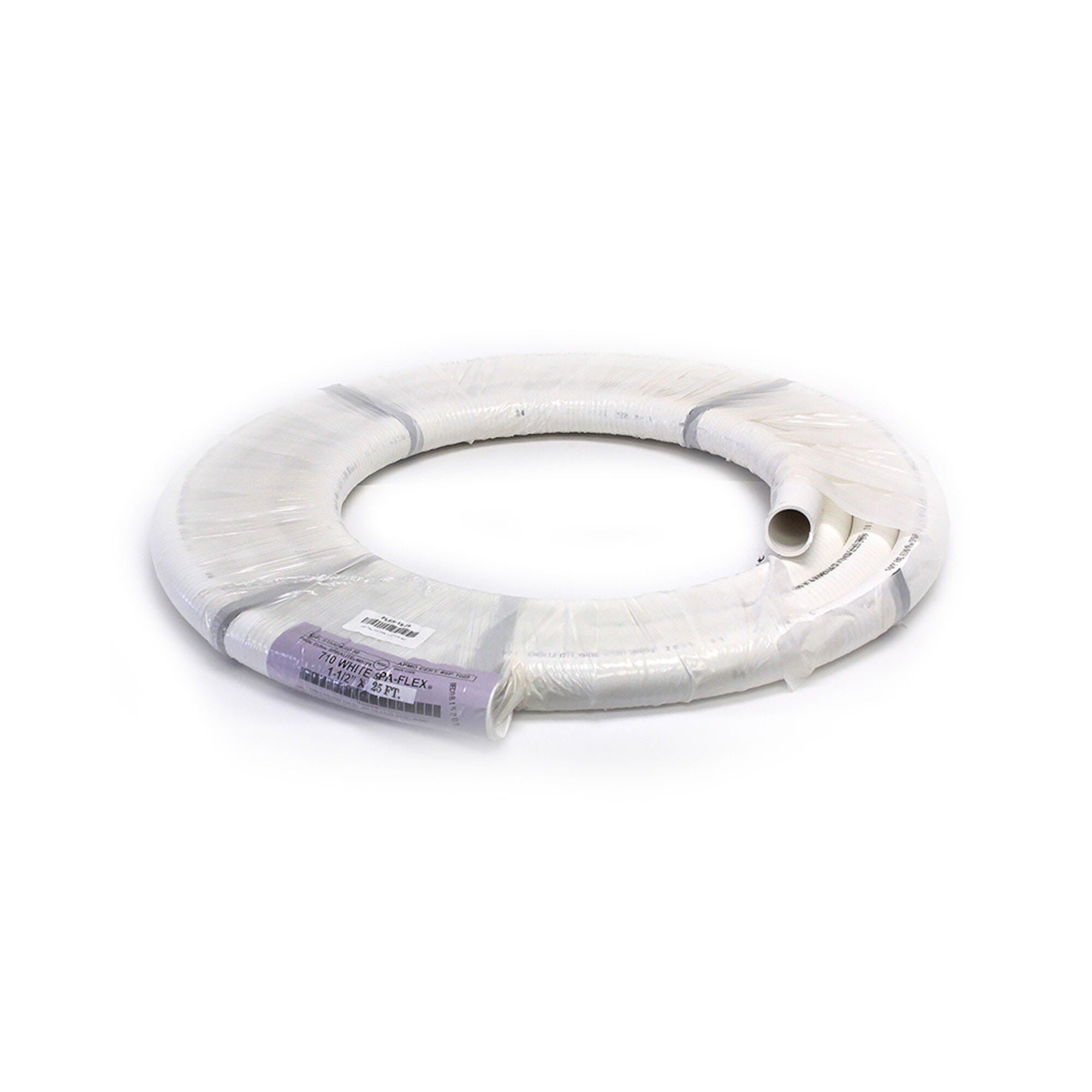 Pipe, Flex, PVC Hose, 1-1/2" x 25' Roll : FLEX-15-25