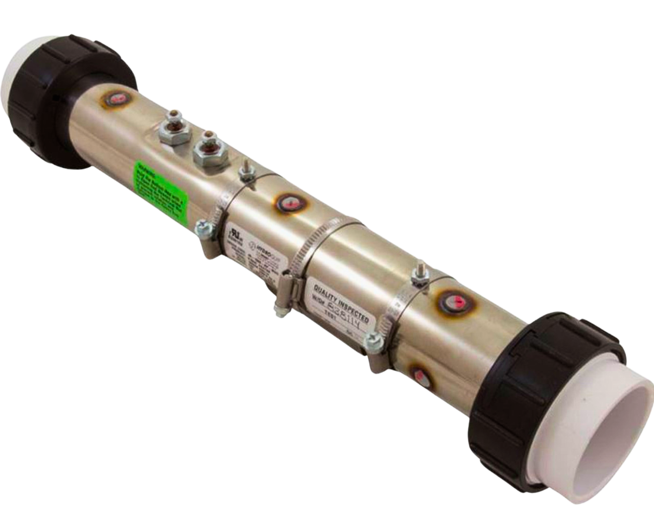 27-J0425-7S-K Universal Heater Manifold 5.5kW Flo-Thru 15" x 2" w/o Sensors.