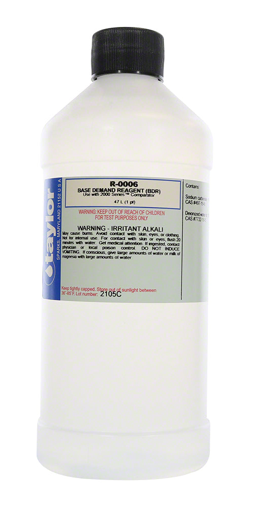 Taylor Base Demand #6 - 16 Oz. Bottle - R-0006-E