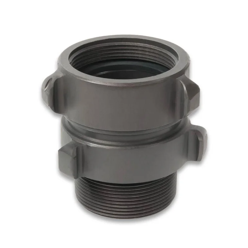 3" NH (NST) Female Swivel x 4.5" NPSH Male Adapter Aluminum