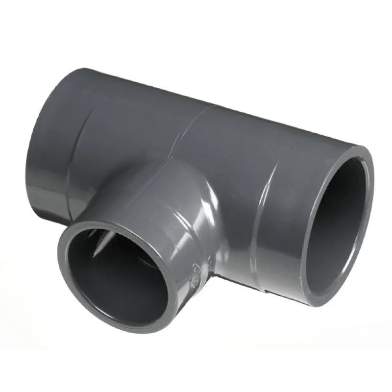 3" x 3" x 2" Sch 80 Reducing Tee - Socket (801-338)