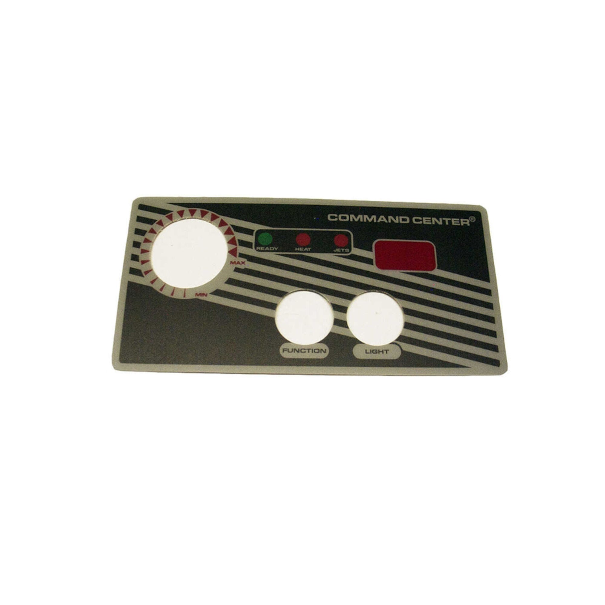 2 Button Tecmark Command Center Keypad Overlay 30215BM