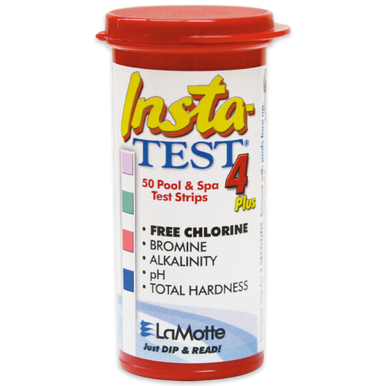 Insta-TEST 4 Plus Chlorine and Bromine Test Strips