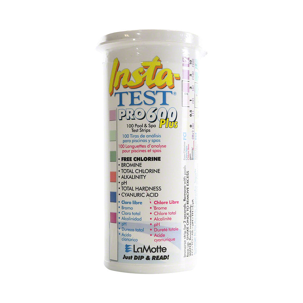 LaMotte InstaTest Pro 600 Test Strips (100 Strips) - 3028-J