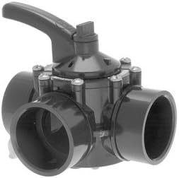 Hayward3" PSV Series 3-Port Black Diverter Valve, PSV3S3