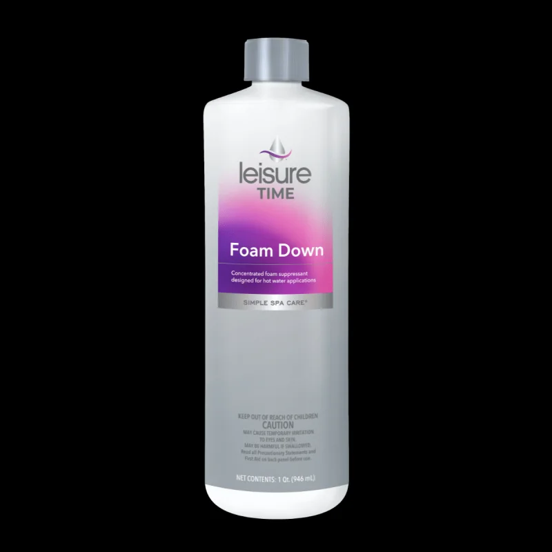 32 oz Foam Down Spa Defoamer | Leisure Time HQ-LT