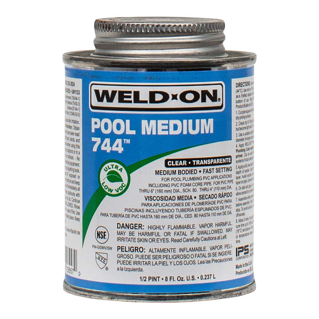 Weld-On PVC Glue - Pool Medium 744