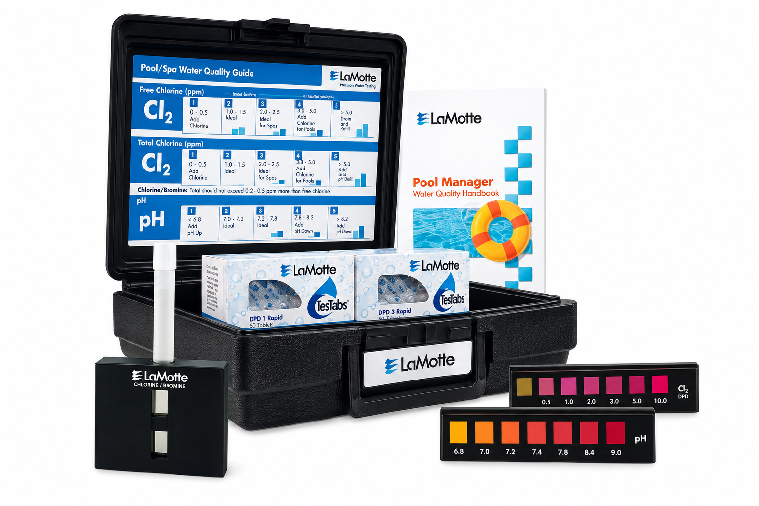 LaMotte | 3363-NJ-01 | POOL MGR PM-3-NJ Tablet Test Kit