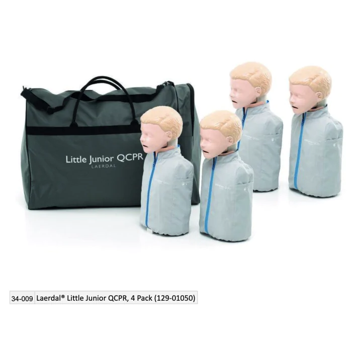 Laerdal Little Junior QCPR, 4 Pack 34-009