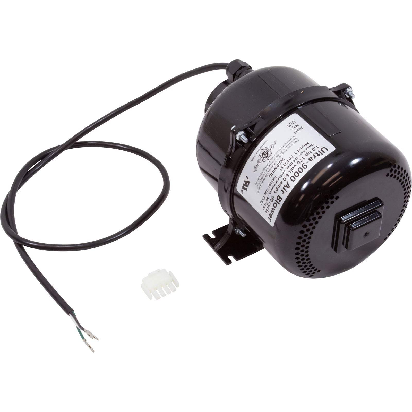 Blower, Air Supply Ultra 9000, 1.0hp, 115v,6.0A, 4ft AMP