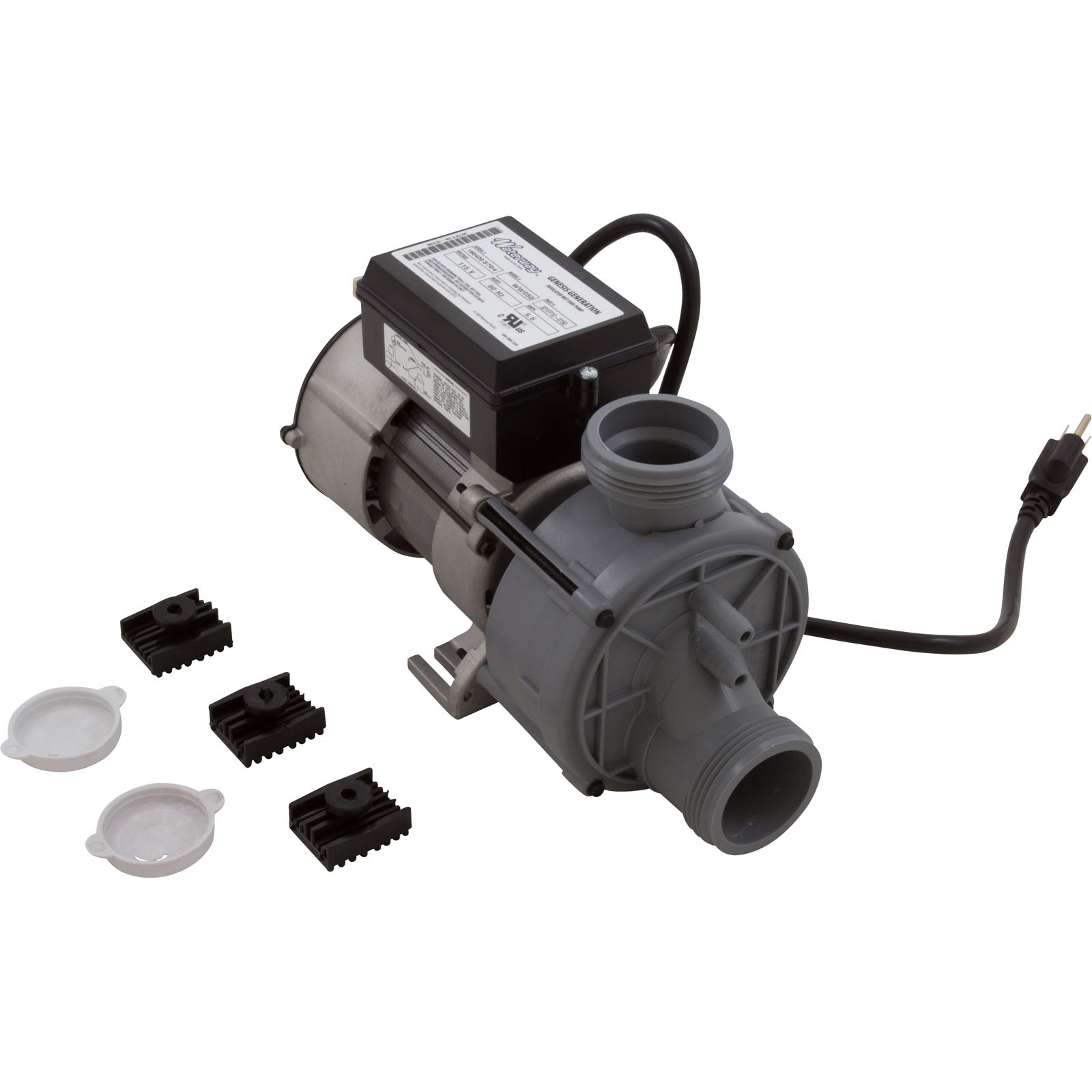 Pump,Bath,WW Genesis,5.5A,115v,1-1/2",w/Rubber Pads,OEM,AS