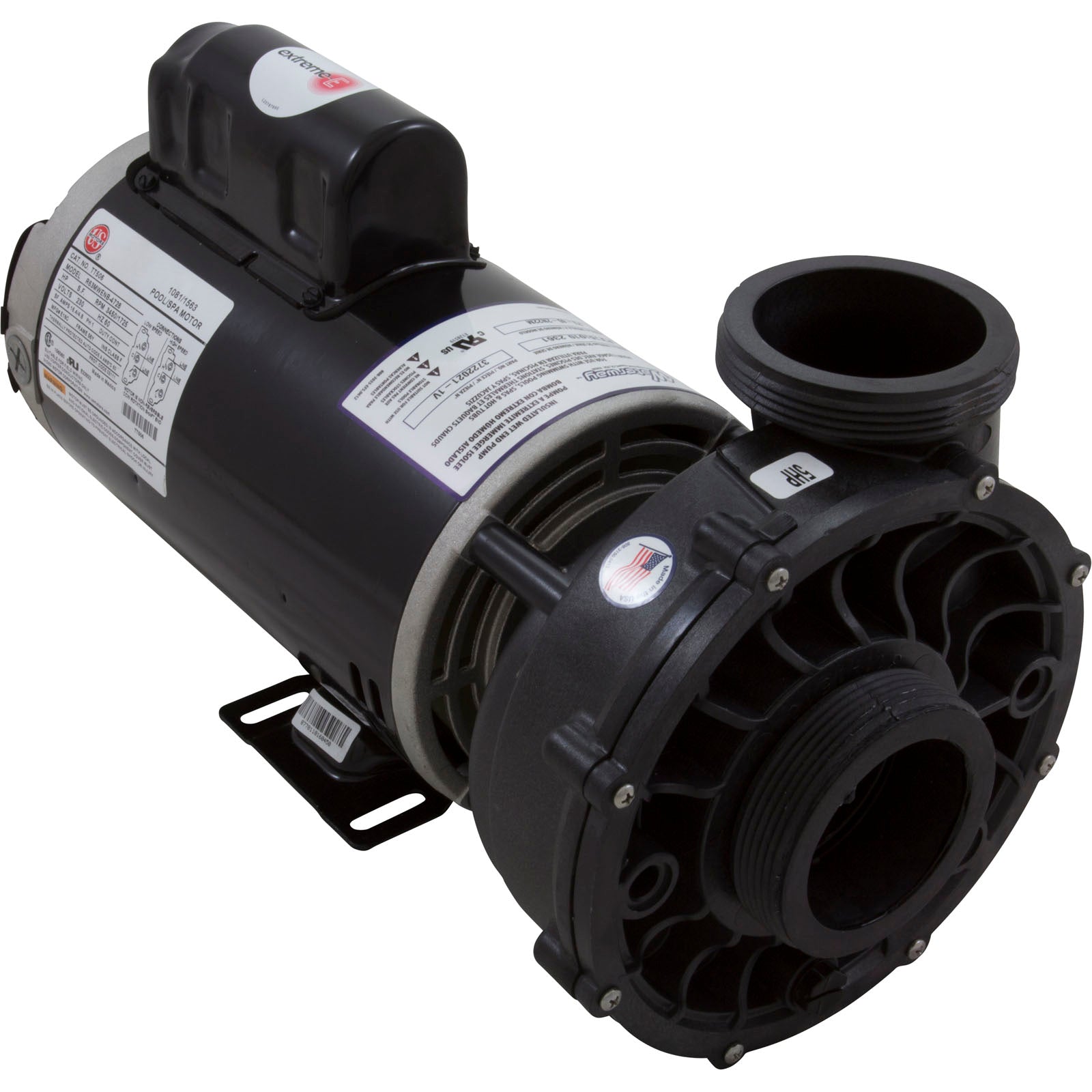 Pump,WW Viper,5.0hp,230v,2-Spd,56fr,2-1/2" x 2-1/2",OEM