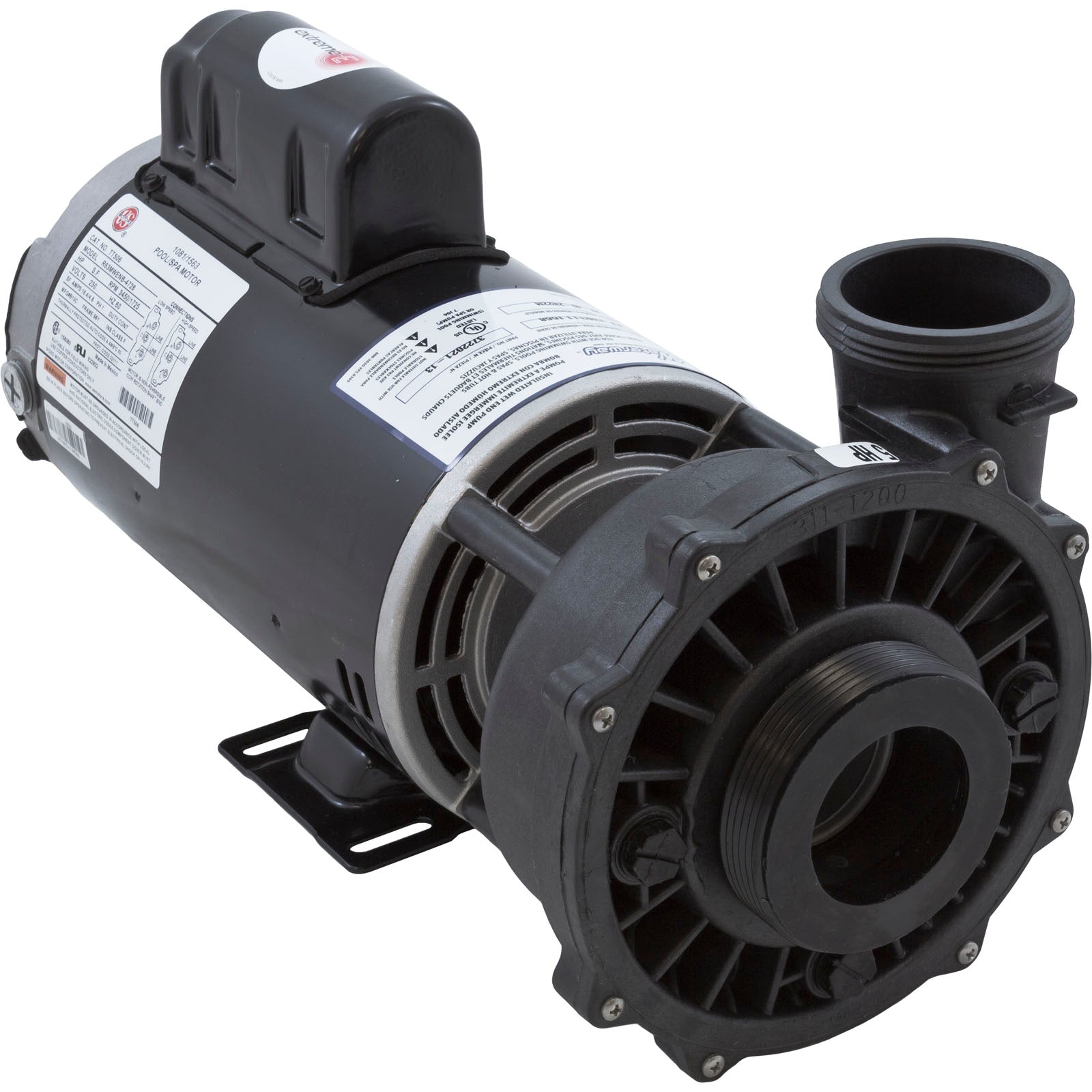 Pump,WW Exec,5.0hp,230v,2-Spd,56fr,2-1/2" x 2",OEM