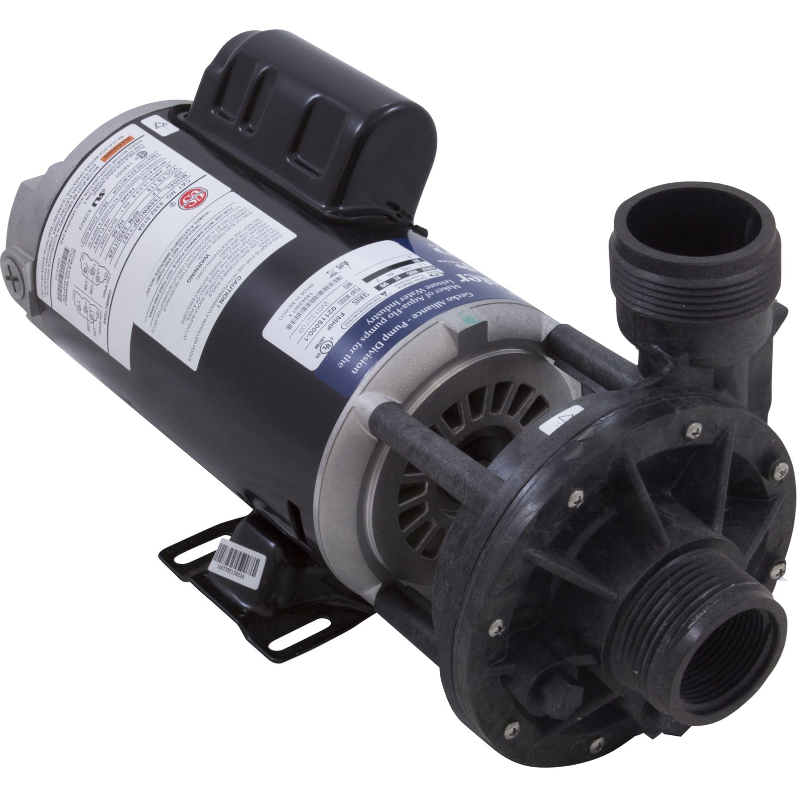 Pump,Aqua Flo FMHP,1.5hp,115v,2-Spd,48fr,1-1/2",OEM