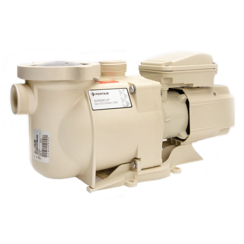 Pentair SuperFlo 1HP Pool Pump, 115/230V, Single Phase | EC-348190