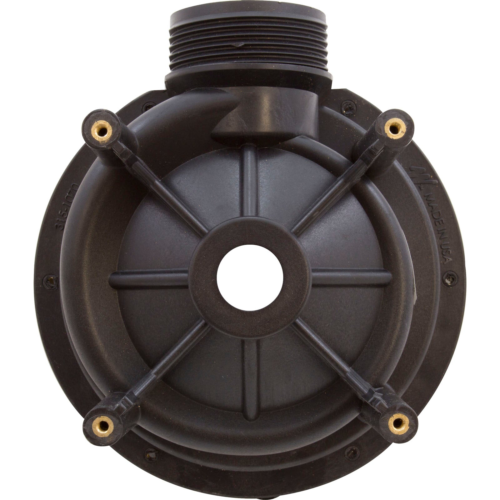 Volute, Waterway E-Series, 6-Screw, Center Disch