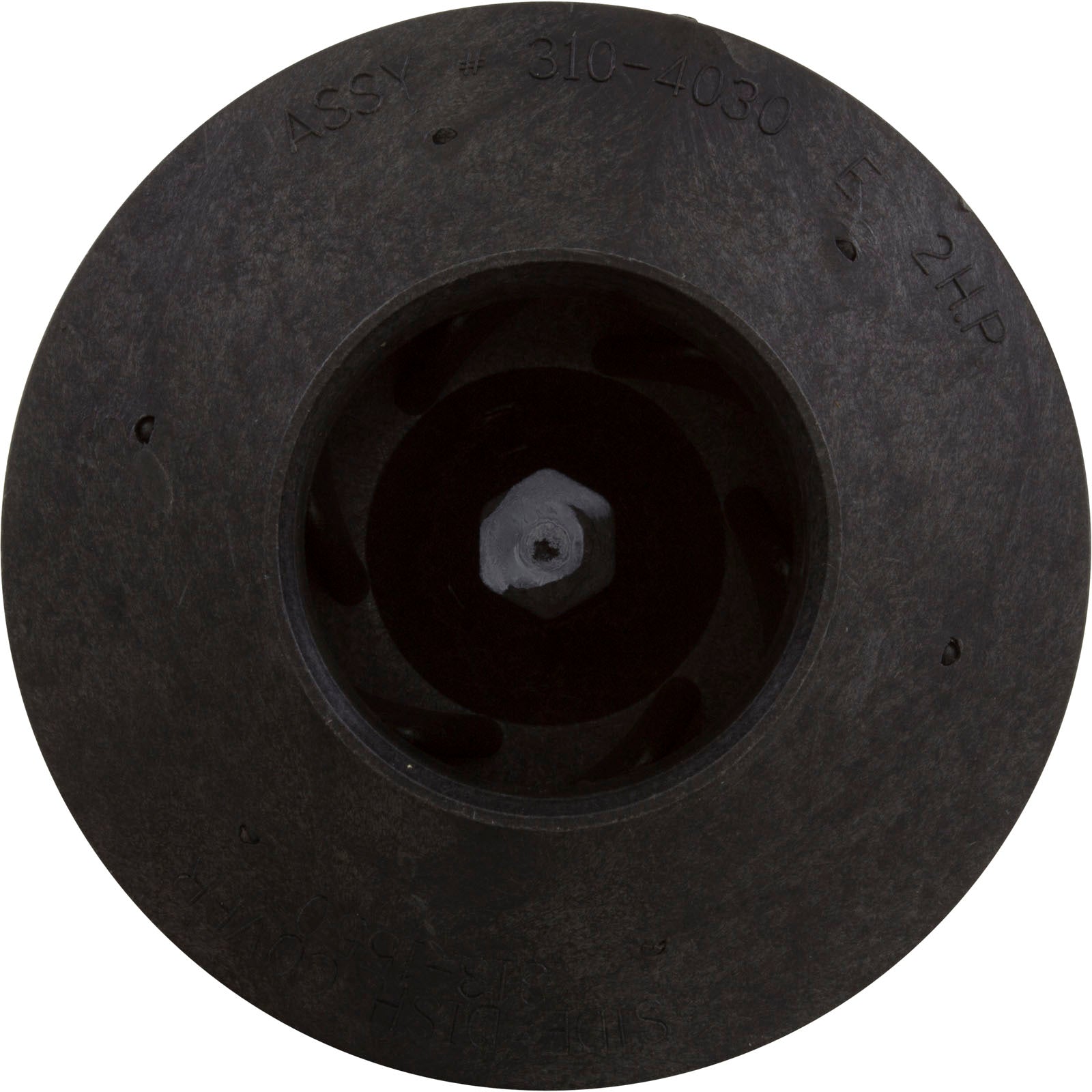Impeller, WW HiFlo, Side Discharge, 2.0 Horsepower (White)