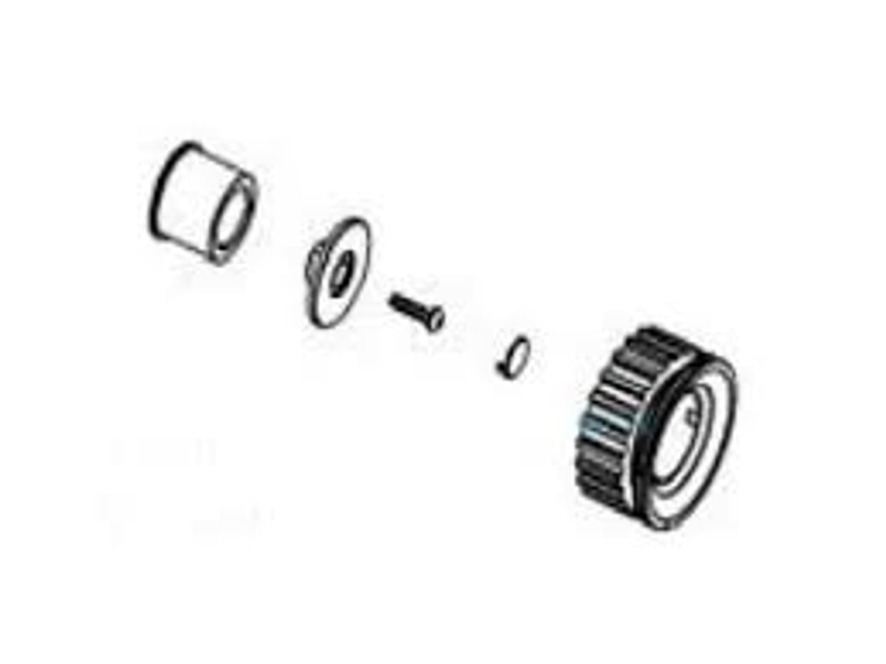 Pentair Prowler 910 | 917 Rear Wheel Assembly - 360348