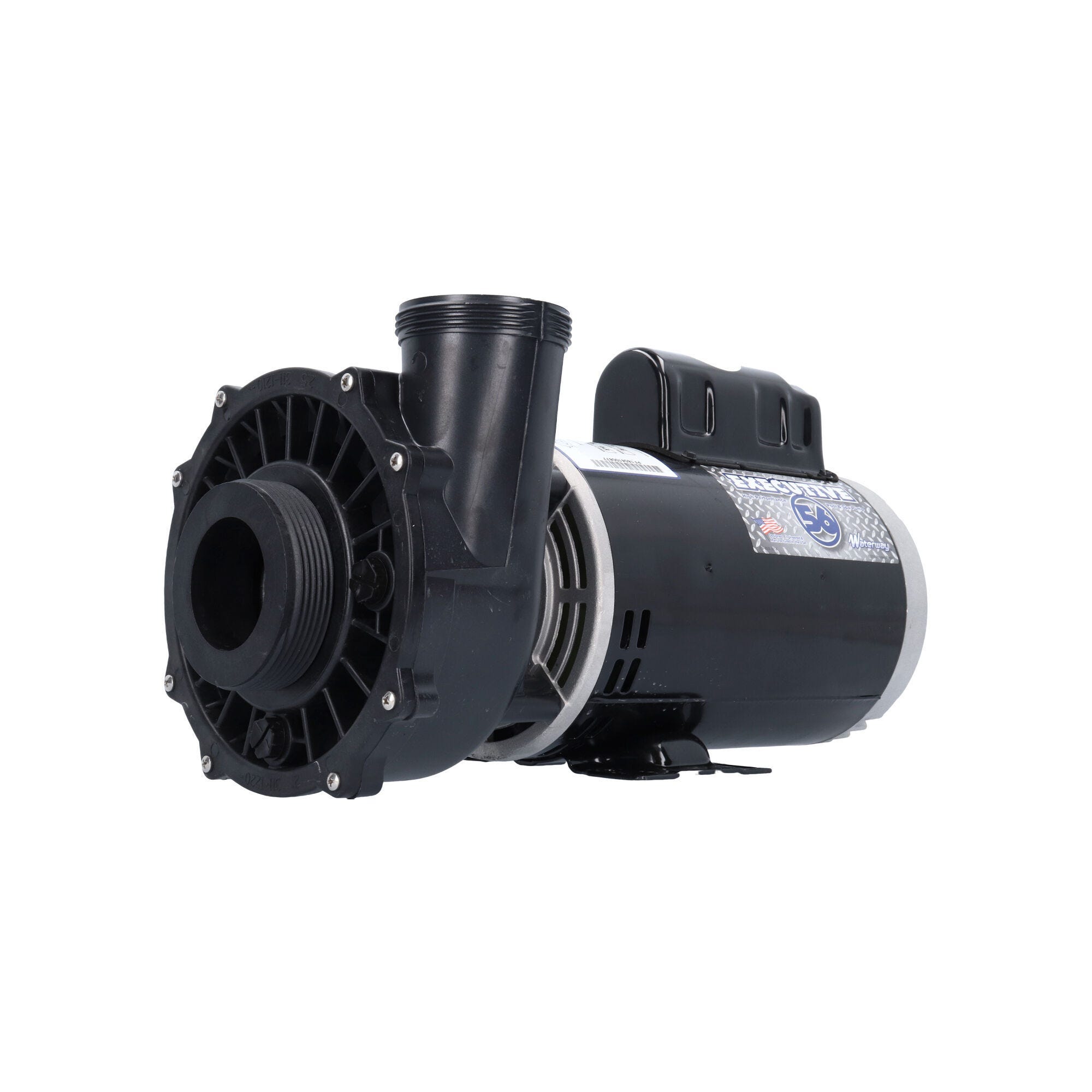 Waterway Executive 56 Spa Pump 3721621-13 — 4.0 HP 2-Speed 230V 56-Frame 2-1/2″ × 2″ Side Discharge