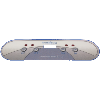 65-1134 BullfrogTopside Control Overlay, Pad