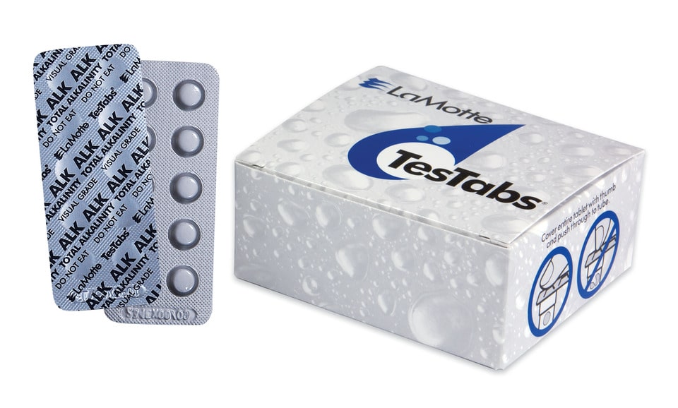 LaMotte Alkalinity Tablets for Pool Test Kits – 100 Pack