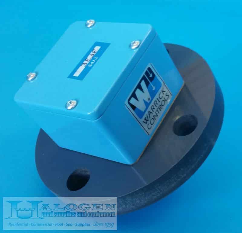 Electrode Fitting Flanged for Three Electrodes