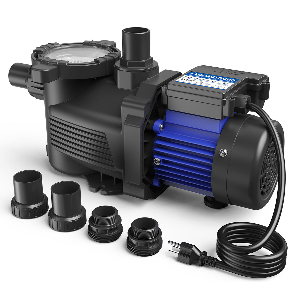 PSP070-LV 3 /4 HP 115V Pool Pump Single Speed, 4945 GPH