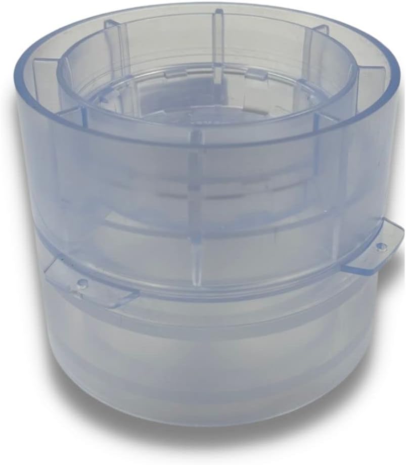 Pour-A-Lid DC401CLEAR 4" Round Clear Masonry Deck Drain CoverPour-A-Lid DC401CLEAR 4" Round Clear Masonry Deck Drain Cover