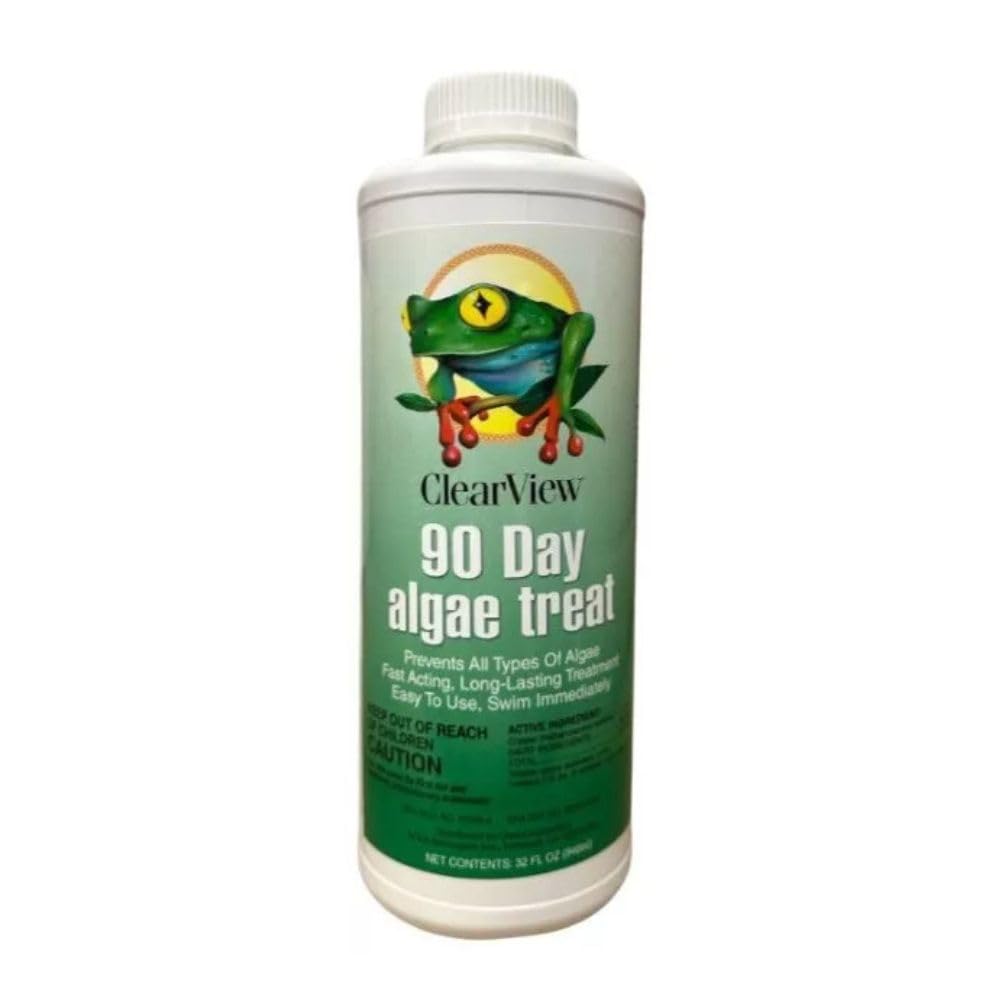 ClearView 90-Day Algae Treatment for Swimming Pools – 32 oz | CVLATQT12ClearView 90-Day Algae Treatment for Swimming Pools – 32 oz | CVLATQT12