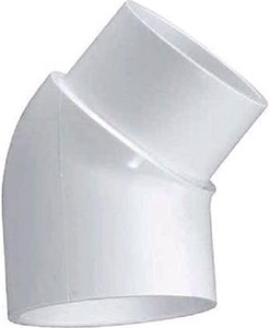Lasco 2.5" Spigot X Skt 45 Elbow Street, 423-025