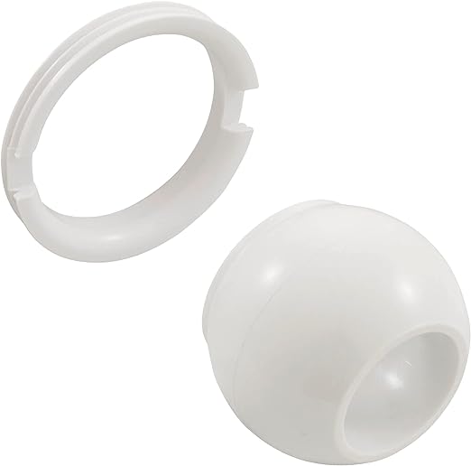 Balboa 10-3808WHT Hydro Jet Eyeball/Retaining Ring