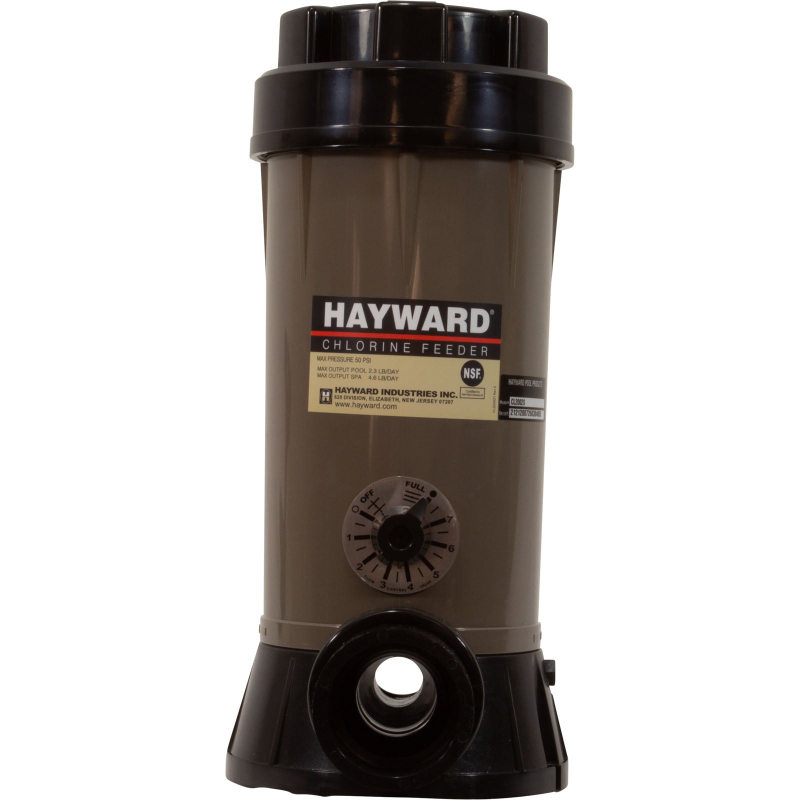 Chlorinator, In-Line, Hayward CL2002S, 2"s