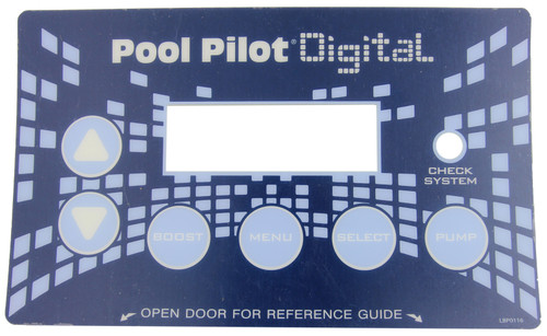 Label Auto Pilot DIG-220 Control Panel LBP0116