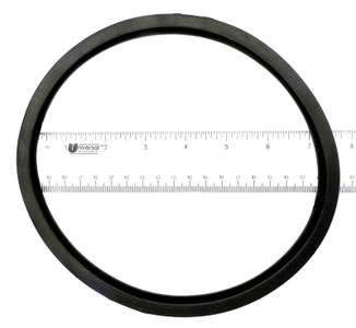 7" Round Black Lens Gasket, APCO2031