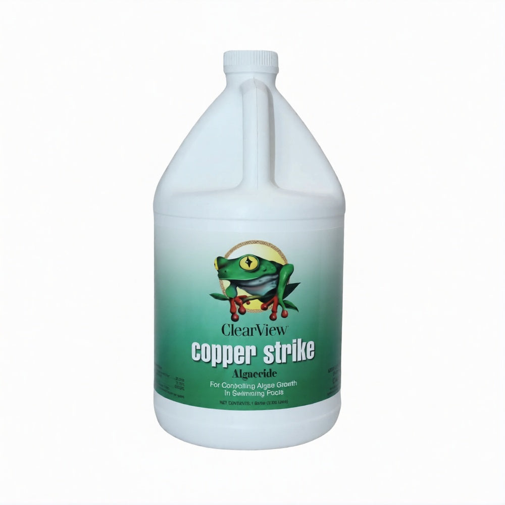 ClearView CVLCS1G4 Copper Strike Algaecide - Pool Algae Killer | 1 GallonClearView CVLCS1G4 Copper Strike Algaecide - Pool Algae Killer | 1 Gallon