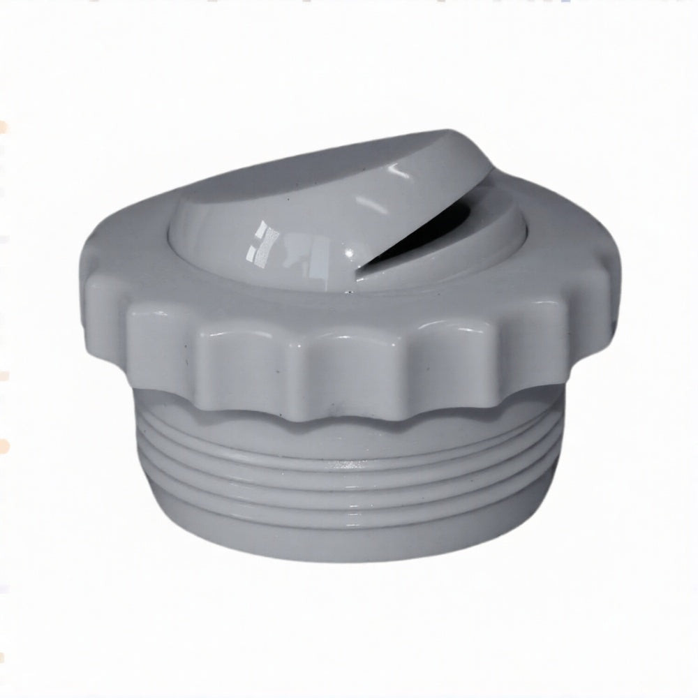 1.5" Grey Slotted MIP Threaded Directional Eyeball Fitting | Swimables SW-30-8511.5" Grey Slotted MIP Threaded Directional Eyeball Fitting | Swimables SW-30-851
