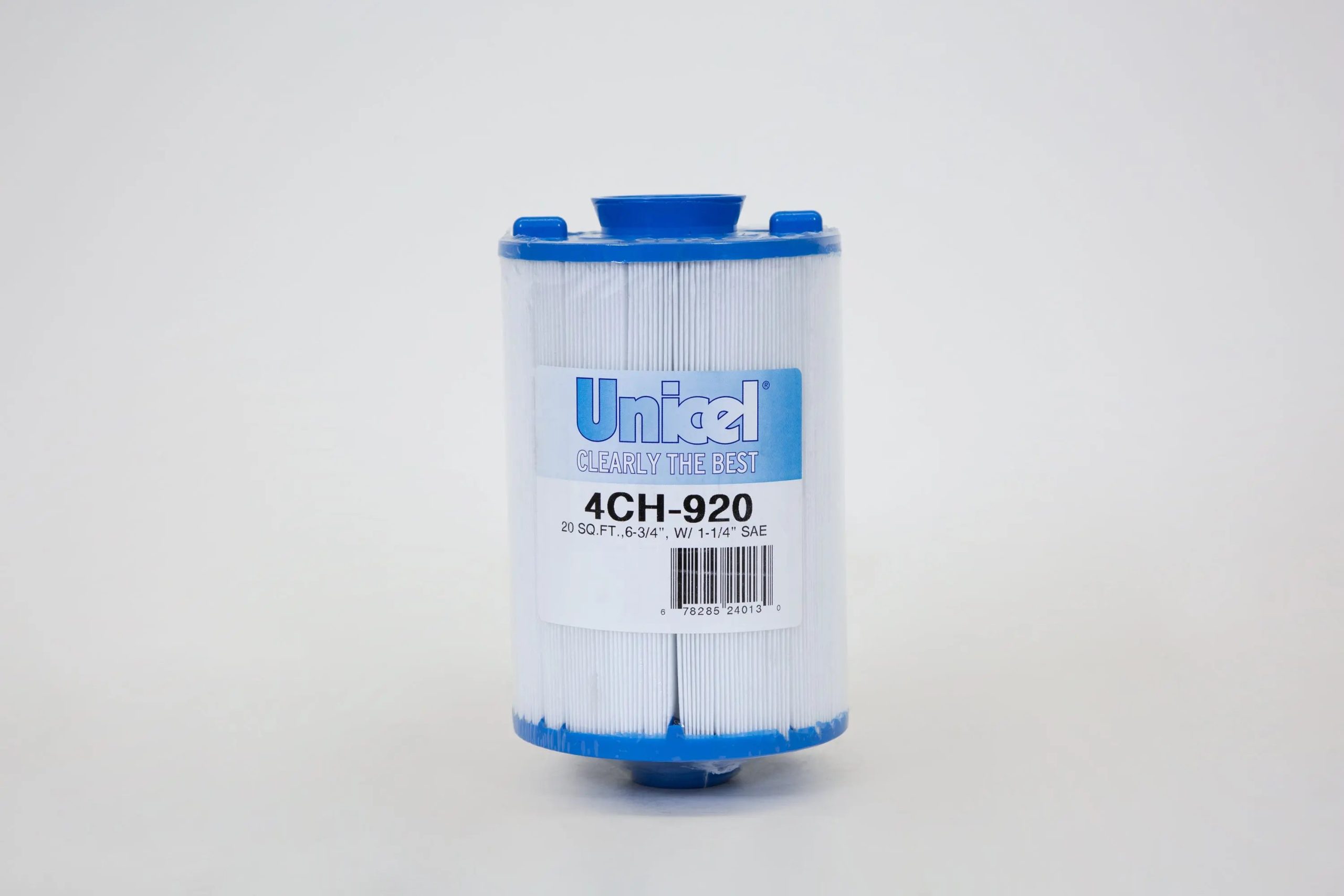 Unicel | 4CH-920 | 20 sq ft 3 oz 6.75" SAE Top Load Cartridge Element | Pool & Spa FilterDescription