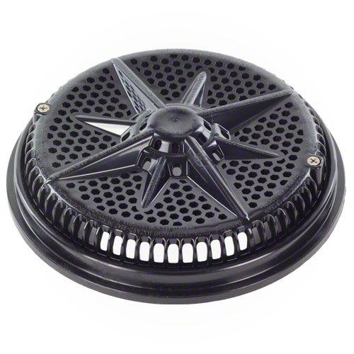 Pentair StarGuard Main Drain Cover with Short Ring 500104 - Black