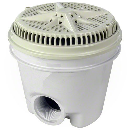 Pentair StarGuard Main Drain Complete 500115 - White - Two Pack