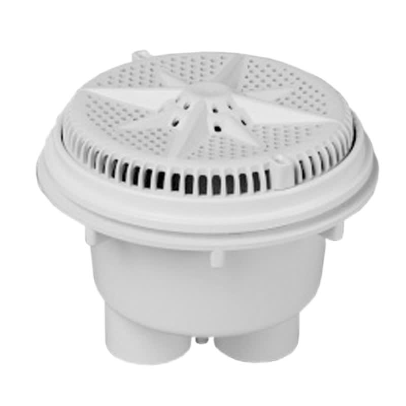 Pentair 8" StarGuard Main Drain with 2" bottom ABS Sump White