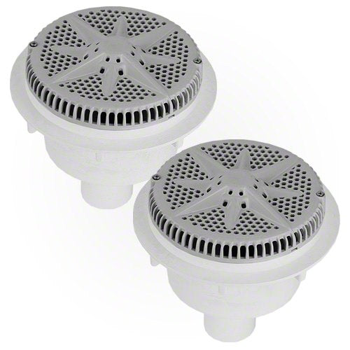 Pentair StarGuard Main Drain Complete 500123 - Gray - Two Pack