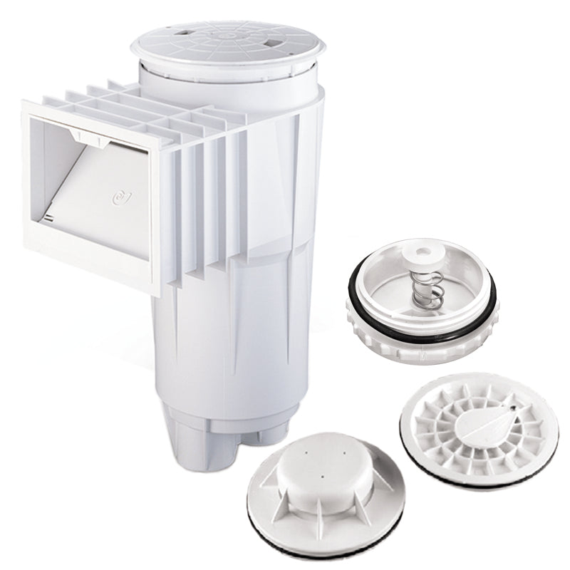 Pentair Bermuda Skimmer with Float and Equalizer Valve 506370 - Concrete Pools - 2" Slip Ports