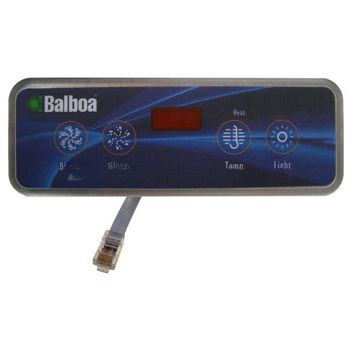 51676 BalboaControl PanelLite Duplex Digital Pump & Blower LED