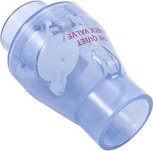 Magic Plastics 2" Slip x Slip Clear Check Valve - Part 0821-20CMagic Plastics 2" Slip x Slip Clear Check Valve - Part 0821-20C