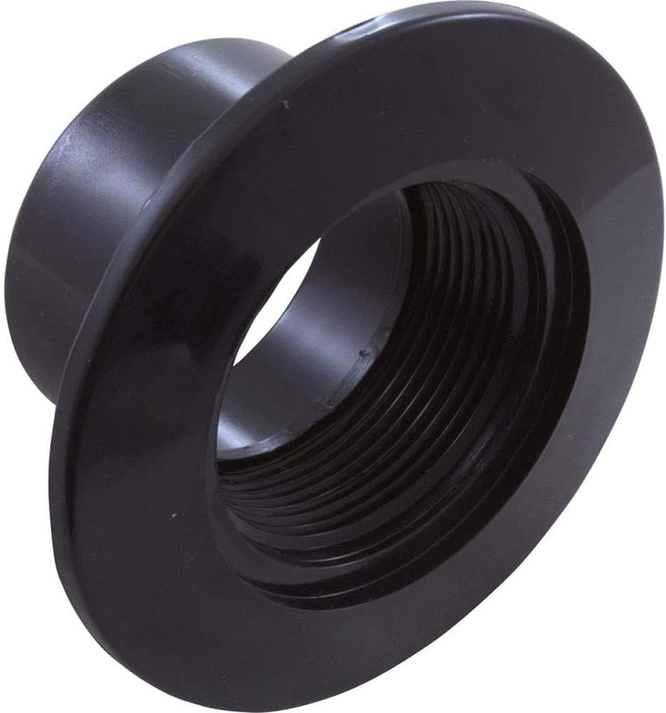 CMP | 25524-204-000 | 1.5" FPT x 2" Socket Black Gunite Wall Return Fitting | Pool Return Wall Fitting