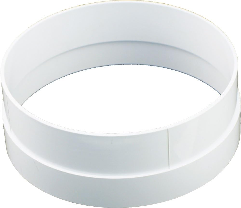 Super-Pro | 25526-200-000 | 1-1/4" White Skimmer Extension Collar | Replacement Pool Skimmer Collar